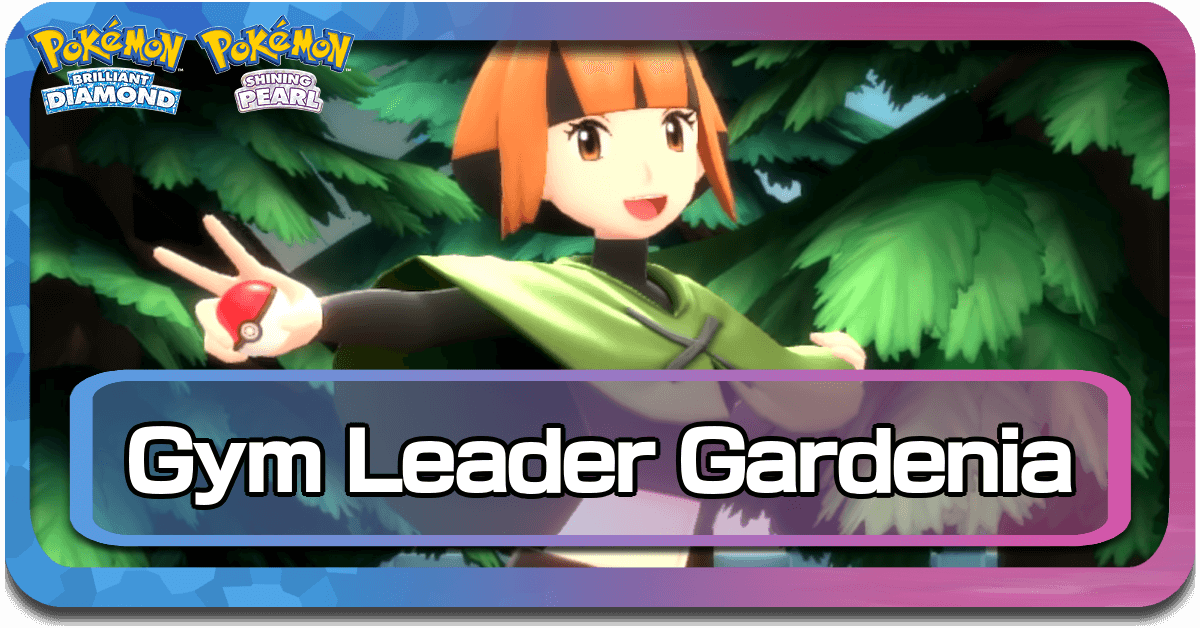 Pokemon BDSP Gardenia Gym