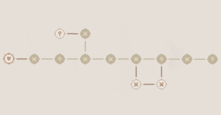 Genshin - Labyrinth Warriors Stage 5 - Floor 1 Map