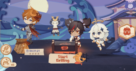 Genshin - Barbecue Event Page