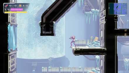 Draygon frozen in Dairon for Metroid Dread