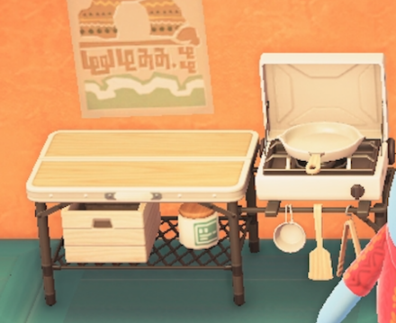 ACNH - Barbecue grill set