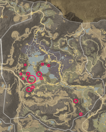 New World - Edengrove Platinum Vein Locations