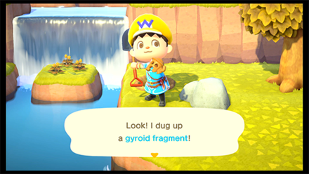 ACNH - Find Gyroid Fragments on Mysterious Islands