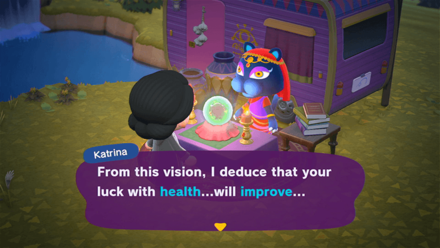 ACNH - Check your Fortune