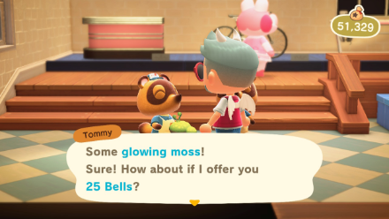ACNH - Sell Glowing Moss
