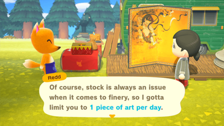 ACNH - Buy Paintings and Sculptures