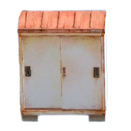 The Damaged version of Storage Shed