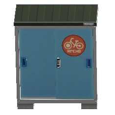 The Bicycle Sticker version of Storage Shed