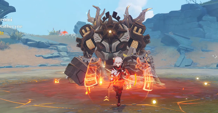 Genshin - Shadow of the Ancients - Defeat the Strange Ruin Grader