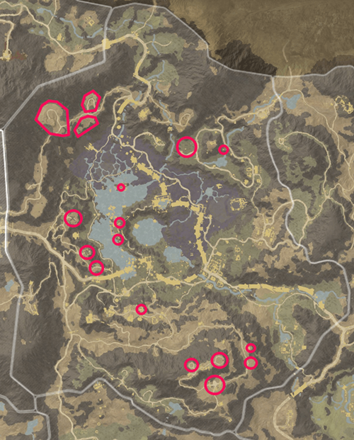 New World - Edengrove Wyrdwood Tree Locations