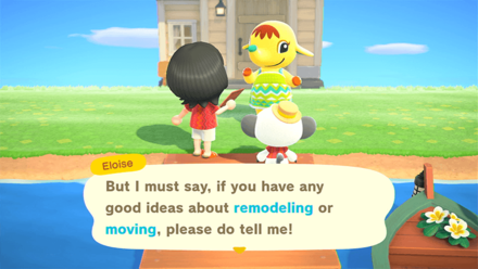 ACNH - Remodeling and moving vacation home