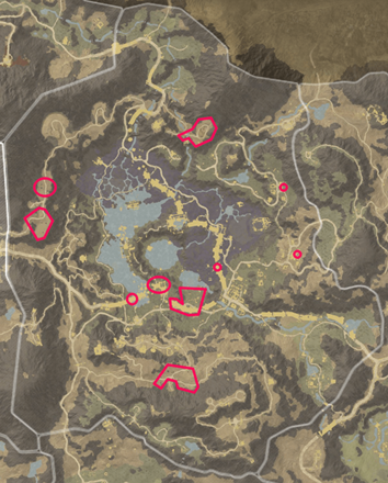 New World - Edengrove Earthcrag Locations