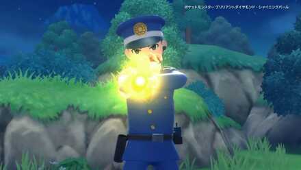 Pokemon BDSP Policeman Trainer