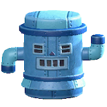 ACNH - Blue Aluminoid