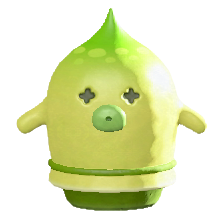 ACNH - Green Bloopoid