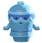 ACNH - Blue Rumbloid