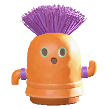 ACNH - Flutteroid - Orange