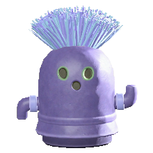 ACNH - Purple Flutteroid