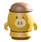 ACNH - Yellow Oinkoid