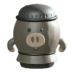 ACNH - Black Oinkoid