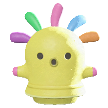 ACNH - Squeakoid - Yellow