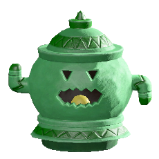 ACNH - Green Rattloid