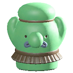 ACNH - Green Thwopoid