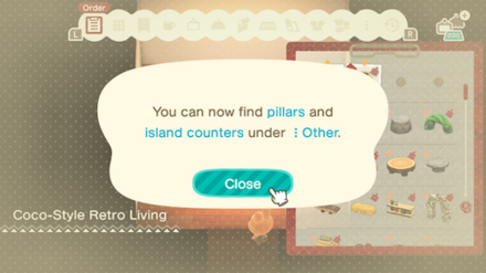 ACNH - Place counters at home from the other category