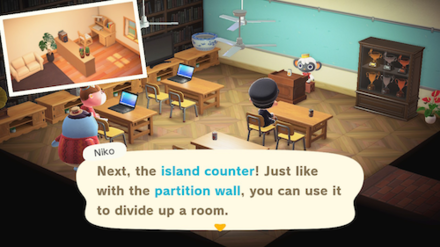 ACNH - Niko introduces the counter