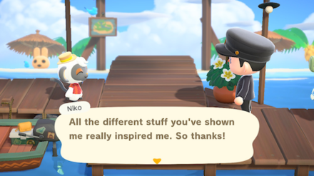 ACNH - Niko is inspired by the resident