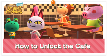 ACNH - How to Unlock the Cafe