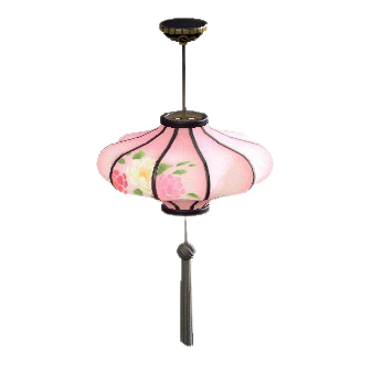 The Pink version of Imperial Lamp