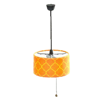 The Orange Design version of Shaded Pendant Lamp