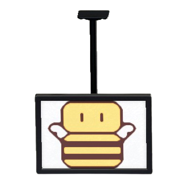 The Custom Design version of Hanging Monitor