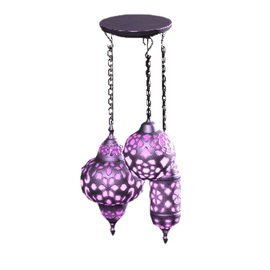 The Purple version of Moroccan Lights