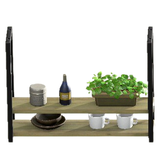 The Vintage Wood version of Hanging Shelves