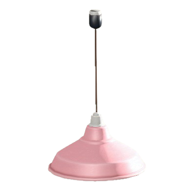 The Pink version of Enamel Lamp