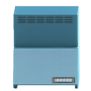 The Blue version of Range Hood