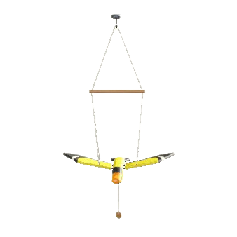 The Yellow version of Bird Mobile