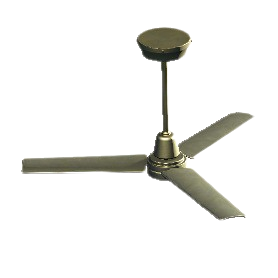 The Brass version of Ceiling Fan