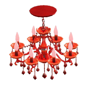 The Red version of Chandelier