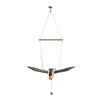 The Black version of Bird Mobile