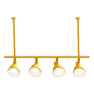 The Yellow version of Ceiling Spotlight