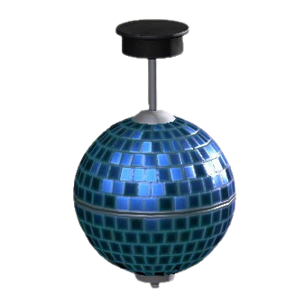 The Blue version of Disco Ball