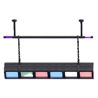The Purple version of Hanging Stage Lights