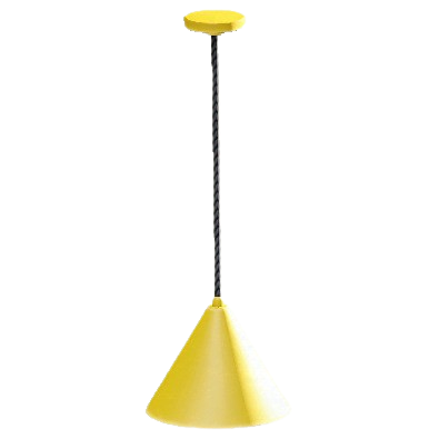 The Yellow version of Simple Shaded Lamp