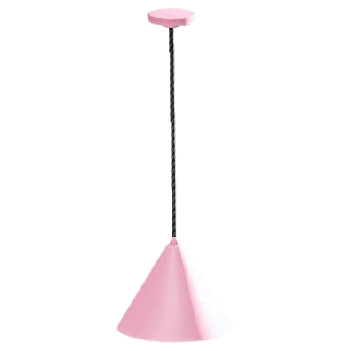 The Pink version of Simple Shaded Lamp