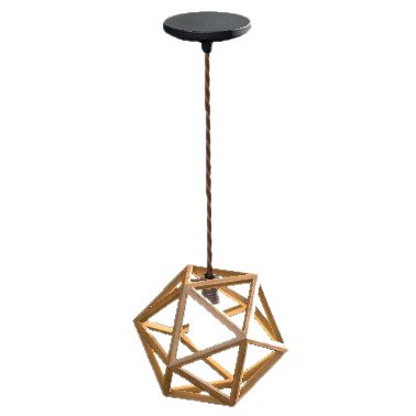 Wooden Pendant Light Image