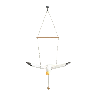 The White version of Bird Mobile