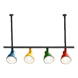 The Colorful version of Ceiling Spotlight